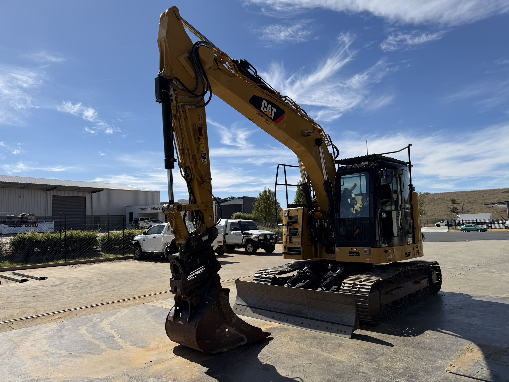 Caterpillar 315FLCR Excavator image 7