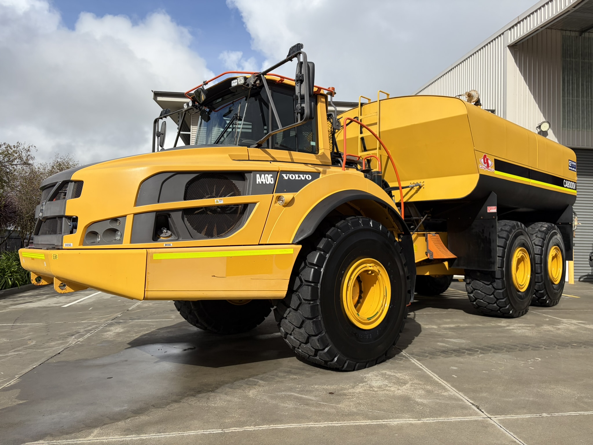 Volvo A40G Water Truck